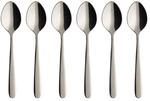 Villeroy & Boch Besteck-Set "Kaffeel&ouml;ffel Daily Line 14,2 cm 6er Set silber"