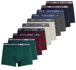 Boxershorts JACK & JONES "Boxershort JACSOLID 10er Pack", Herren, Gr. XXL, bunt