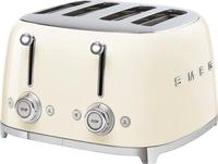 Smeg Toaster "TSF03CREU" 4 kurze Schlitze 3000 W