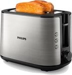 Philips Toaster "HD2650/90" 2 kurze Schlitze f&uuml;r 2 Scheiben 950 W integrierter
