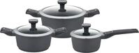 GSW Topf-Set "Easy Click" Set, 1x Kochtopf &Oslash; 20 cm, 1x Kochtopf &Oslash; 24 cm, 1x