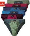 Slip LE JOGGER, Herren, Gr. 4, 12 Stk., bunt, Jersey, Obermaterial: 100% Baumwolle,