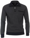Sweatshirt CASAMODA "CASAMODA Sweattroyer uni", Herren, Gr. M, blau (graues