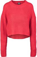 Rundhalspullover URBAN CLASSICS "Urban Classics Damen Ladies Wide Oversize Sweater",