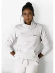 Longsweatshirt BENCH. LOUNGEWEAR, Damen, Gr. 44/46, beige (beige, meliert),