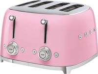 Smeg Toaster "TSF03PKEU" 4 kurze Schlitze 3000 W