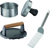 R&Ouml;SLE Burgerpresse "Barbecue Burger Set All-In-One" 3-tlg., Burgerpresse PRO,