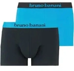 Boxer BRUNO BANANI "Flowing", Herren, Gr. XL/7, blau (t&uuml;rkis, schwarz), Stoff,