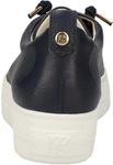 Sneaker PAUL GREEN "Paul Green Sneaker Glattleder", Damen, Gr. 41, blau, Glattleder,