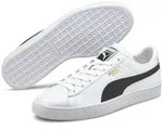 Sneaker PUMA "Basket Classic XXI Sneaker Erwachsene", Damen, Gr. 46, schwarz-wei&szlig;