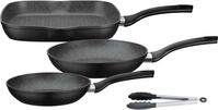 GSW Pfannen-Set "Gourmet Granit" Aluminium Set, 1x Bratpfanne &Oslash; 20 cm, 1x...