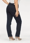 Bequeme Jeans MAC "Stella", Damen, Gr. 48, L&auml;nge 34, blau (dunkelblau rinsed),