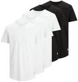 Jack & Jones T-Shirt "JJENOA TEE SS CREW NECK 5PK MP NOOS" Packung, 5er-Pack, 5...