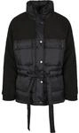 Winterjacke URBAN CLASSICS "Urban Classics Damen Ladies Sherpa Mix Puffer Jacket",