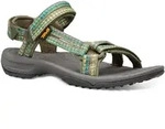 Sandale TEVA "W TERRA FI LITE", Damen, Gr. 37, gr&uuml;n (burnt olive), Synthetik,