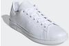 Sneaker ADIDAS ORIGINALS "STAN SMITH" Gr. 39, schwarz-weiß (cloud white, cloud...