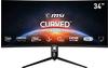 F (A bis G) MSI Curved-Gaming-LED-Monitor "Optix MAG342CQR" Monitore
