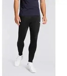Trainingshose PUMA "TEAMRISE POLY TRAINING PANTS", Herren, Gr. M, N-Gr, schwarz-wei&szlig;
