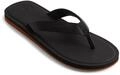 Sandale QUIKSILVER "Molokai Nubuck", Herren, Gr. 7(40), schwarz (solid schwarz),