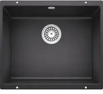 Granitsp&uuml;le BLANCO "ROTAN 500-U", schwarz (anthrazit), B:46cm H:20cm T:53cm,