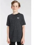 T-Shirt UNDER ARMOUR "TECH", Jungen, Gr. XL, schwarz, Obermaterial: 100% Polyester,