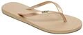Sandale ROXY "Viva Iv", Damen, Gr. 8(38), gold (metallic gold),