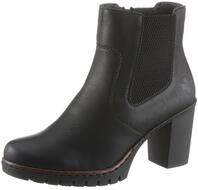 Rieker Stiefelette, Boots, Chelsea-Stiefelette, Blockabsatz, in elegantem Look