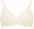 B&uuml;gel-BH ANITA "B&uuml;gel BH Twin", Damen, Gr. 75, Cup F, beige (champagner), Stoff,