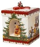 Spieluhr VILLEROY & BOCH "Spieluhr Christmas Toys 17 x 17 cm bunt", bunt, Spieluhren,