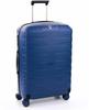 Koffer RONCATO "Trolley BOX 4.0 M" Gr. B/H/T: 44 cm x 64 cm x 27 cm 73 l, blau (navy)