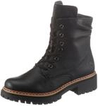 Rieker Schn&uuml;rboots, Stiefelette, Profilsohle, Blockabsatz, mit l&auml;ssiger Schn&uuml;rung