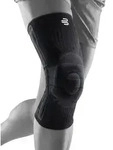 Kniebandage BAUERFEIND "Knee Support", Gr. XL, schwarz, Obermaterial: 57% Baumwolle,