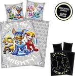 PAW PATROL Kinderbettw&auml;sche "Paw Patrol" mit "Glow in the dark"-Effekt