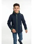 Softshelljacke TROLLKIDS "Kids Trollfjord Jacket", Jungen, Gr. 128, blau (navy,...