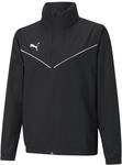 Windbreaker PUMA "TEAMRISE ALL WEATHER JKT JR", Kinder, Gr. 164, puma schwarz, puma
