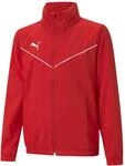 Windbreaker PUMA "TEAMRISE ALL WEATHER JKT JR", Kinder, Gr. 152, puma rot, puma
