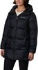 Steppjacke COLUMBIA "Puffect Mid Hooded Jacket" Gr. L (42/44), schwarz (black) Damen