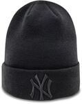 New Era Strickm&uuml;tze "NEW YORK YANKEES" unifarbene Optik, sportlicher Stil, aus