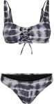 URBAN CLASSICS B&uuml;gel-Tankini "Urban Classics Damen Ladies Lace Up Tie Dye...