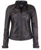 Lederjacke MAZE "31Ryana" Gr. S, lila (purple) Damen Jacken Lederjacken