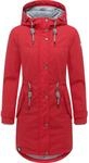 Regenjacke PEAK TIME "L60042", Damen, Gr. XXL (44), rot (feuerrot),...