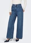 ONLY High-waist-Jeans "ONLHOPE HW WIDE DNM ADD465 NOOS" Baumwolle