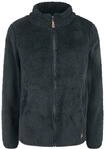 Kapuzenfleecejacke OXMO "Sweatjacke OXTelsa", Damen, Gr. L, blau (insignia b),