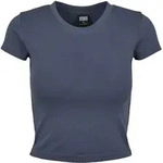 T-Shirt URBAN CLASSICS "Urban Classics Damen Ladies Stretch Jersey Cropped Tee",