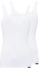 Unterhemd SKINY Gr. 40, N-Gr, weiß Damen Unterhemden mit kleinem Weblabel am...