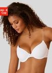 LASCANA Schalen-BH ", T-Shirt-BH, Dirndl-BH, Ela" mit transparenten Tr&auml;gern,...