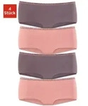 Panty LASCANA, Damen, Gr. 36/38, beige (taupe, ros&eacute;), Jersey, Obermaterial: 92%