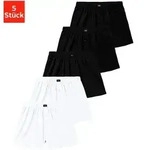 Weiter Boxer H.I.S "Herren Boxer", Herren, Gr. 8 (XXL), 5 Stk., schwarz-wei&szlig;...