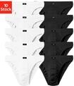 H.I.S Slip "Herren Minislip" Packung, 10 Stk. in Baumwoll-Mix