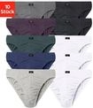 H.I.S Slip "M&auml;nner Unterhose" Packung, 10 Stk. in Unifarben